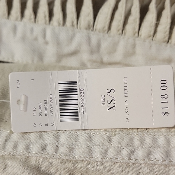 *HP 2/10/24 * Anthropologie Hei Hei Cropped Jacket - Beige - XS/S -NWT - Picture 5 of 16